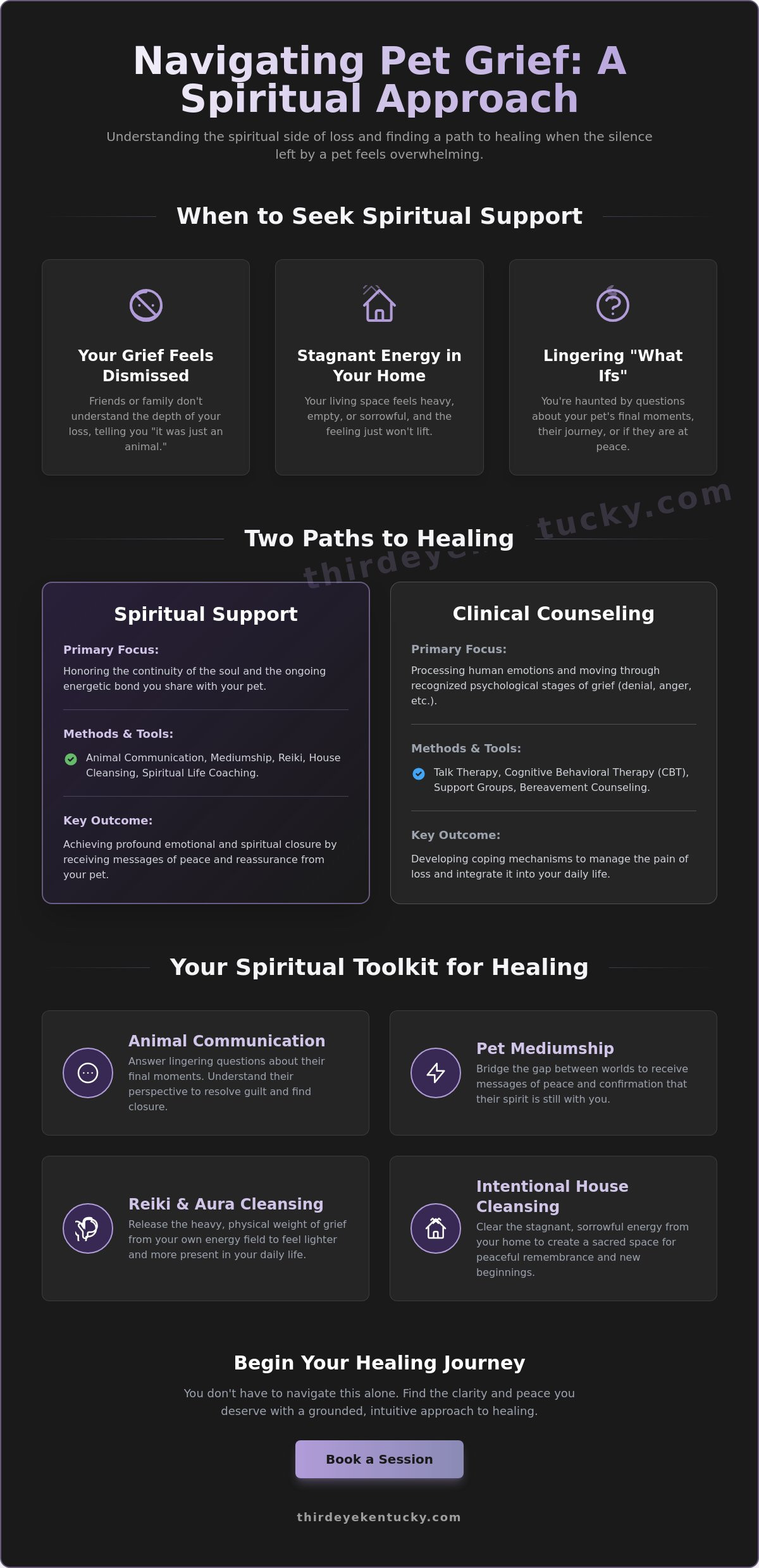 Pet Grief Support Services in Los Angeles: Finding Spiritual Peace and Closure