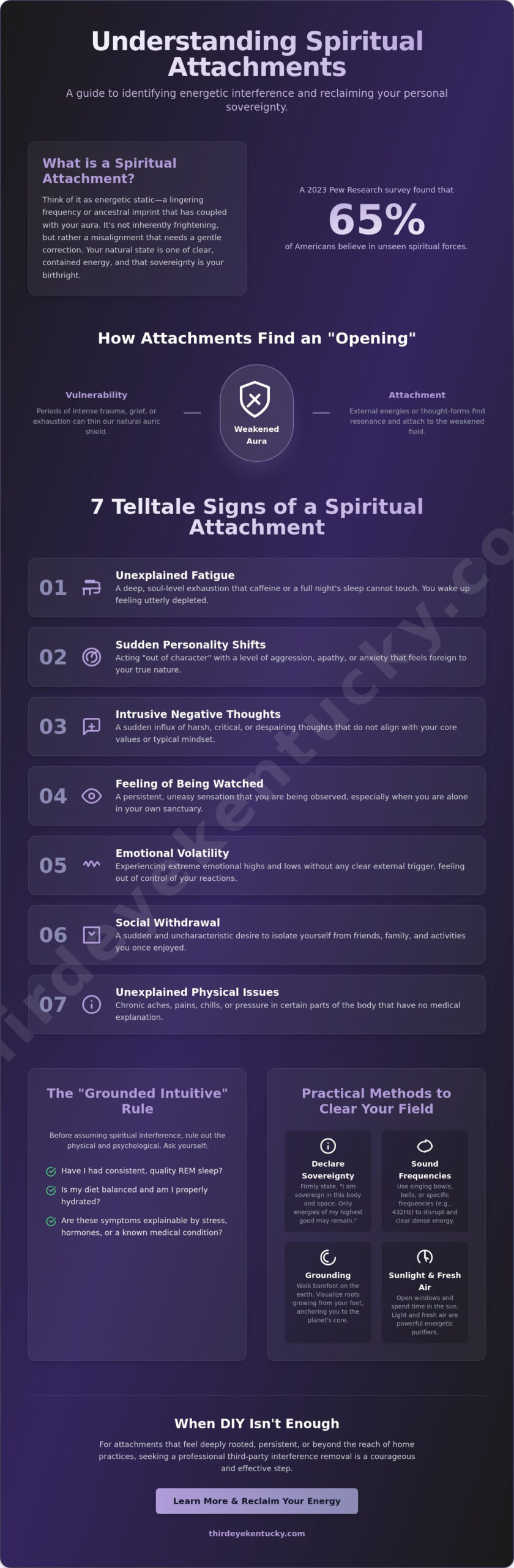 How to Know if You Have a Spiritual Attachment: Signs, Symptoms, and Solutions